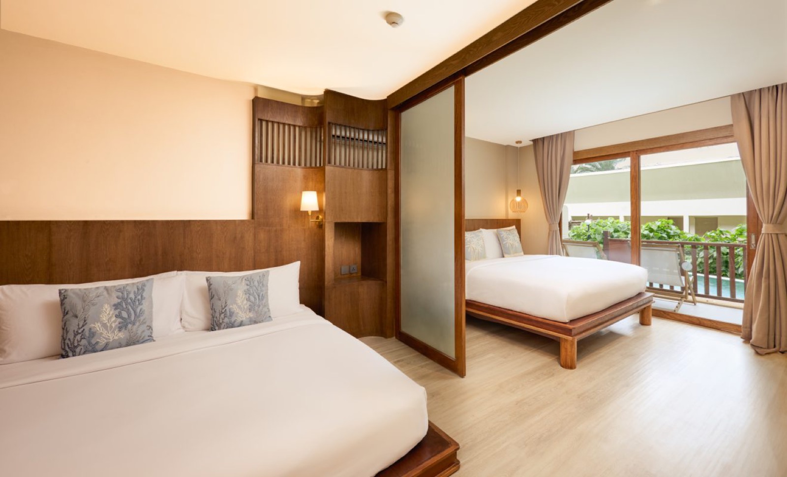 Premium pool access room with private balcony at Arinara Bangtao Beach Resort