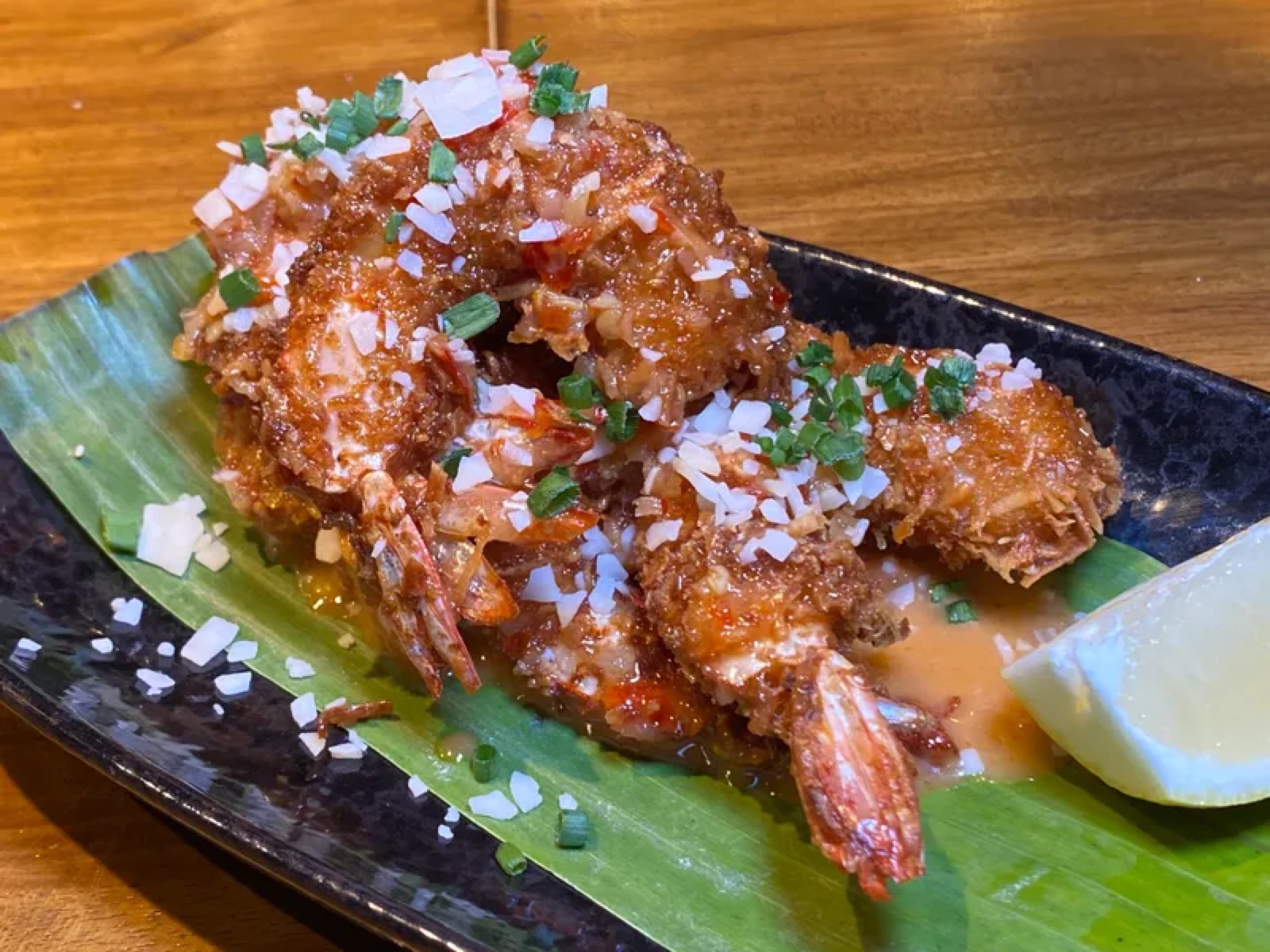 Tropical Thunder Shrimp at Crab Corner Patong Phuket