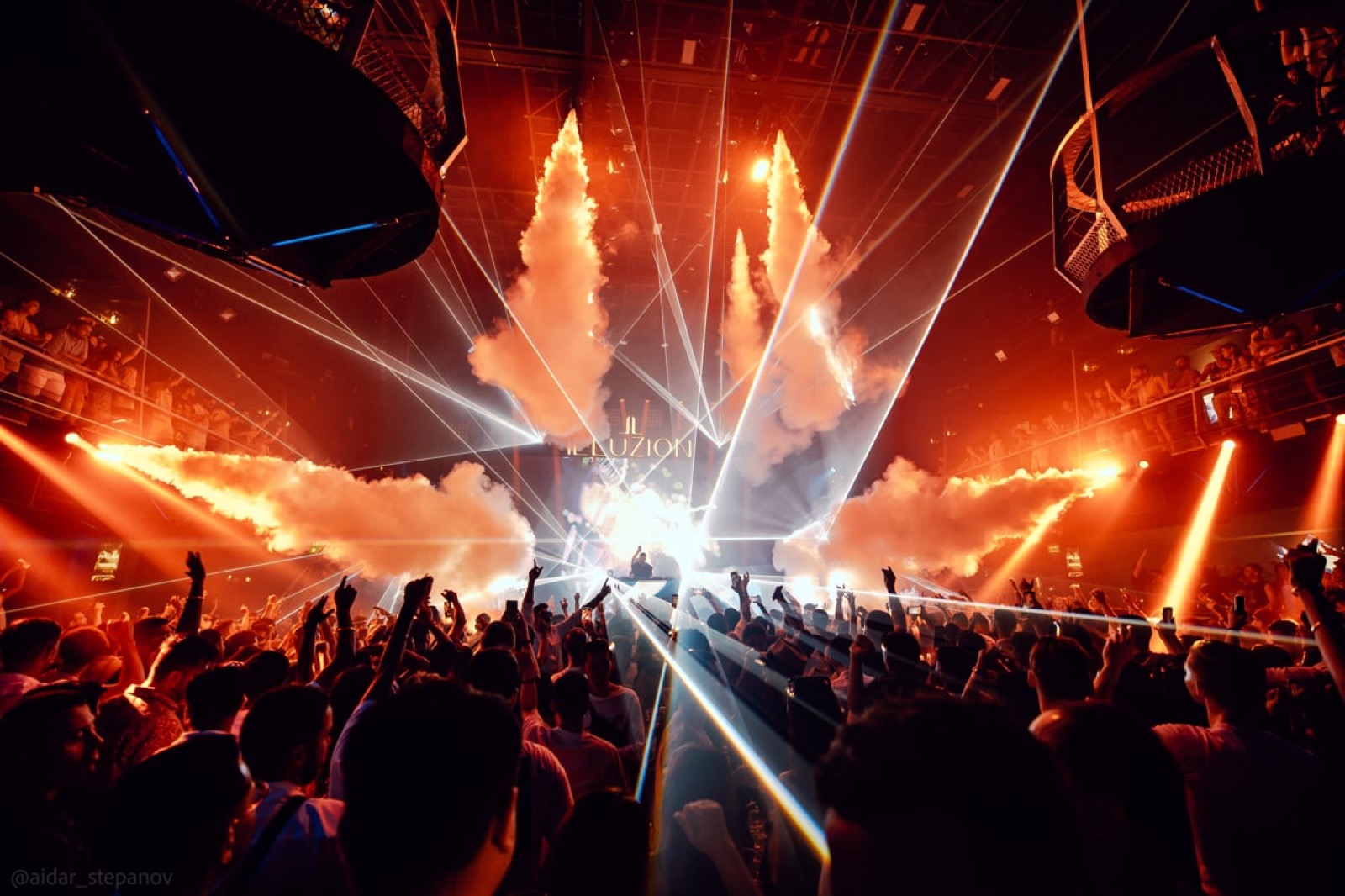 Illuzion Club Phuket, rated among the top clubs in Asia, on Bangla Road in Patong