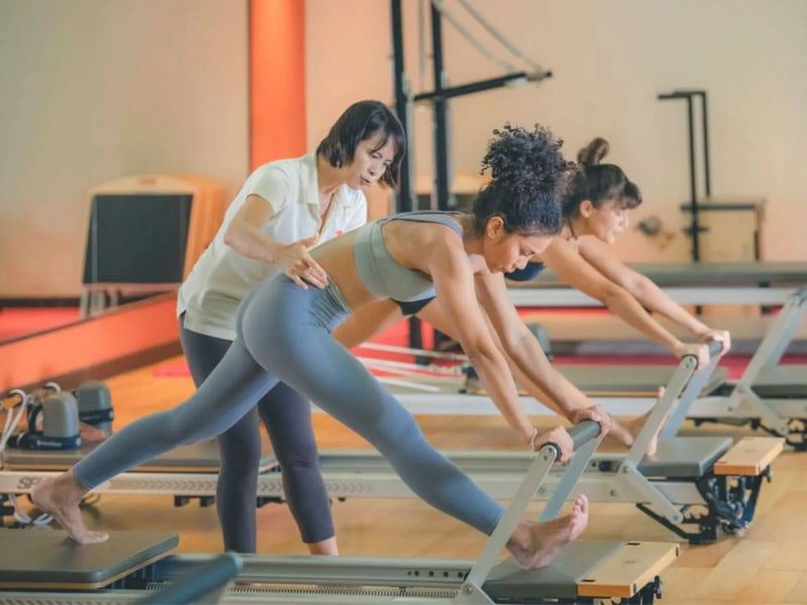 Reformer Pilates class at Kamalaya, Koh Samui