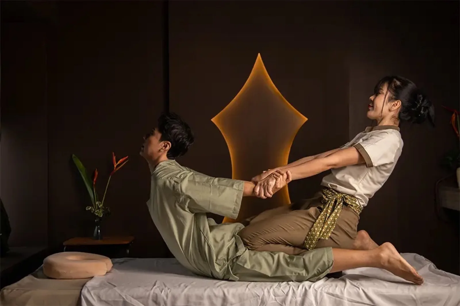 Traditional Thai massage at True Thai Spa, Pamookkoo Resort Phuket